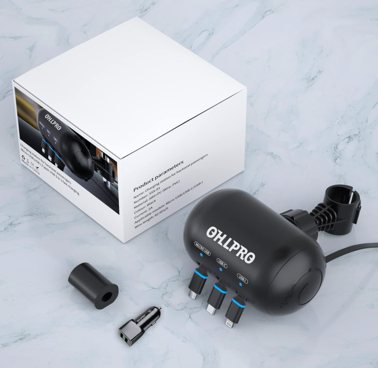 Estacion de Carga Retractil