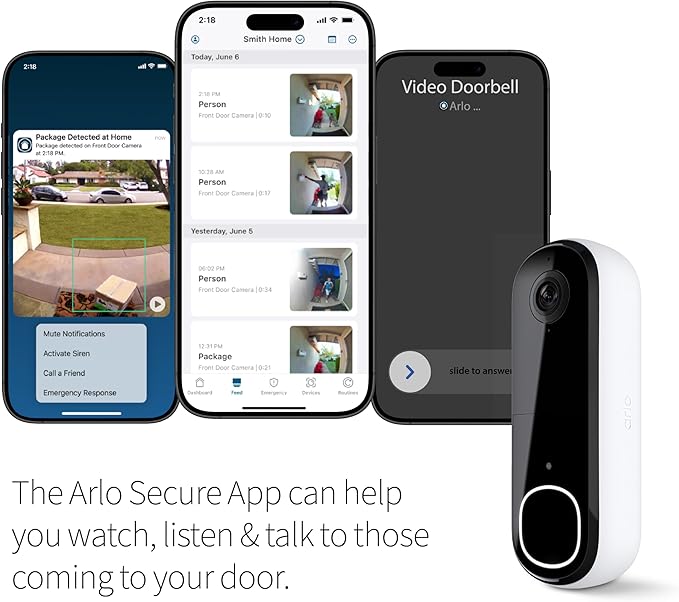 Arlo Timbre de Video 2K