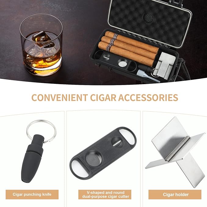 Caja de Humidor de Puros