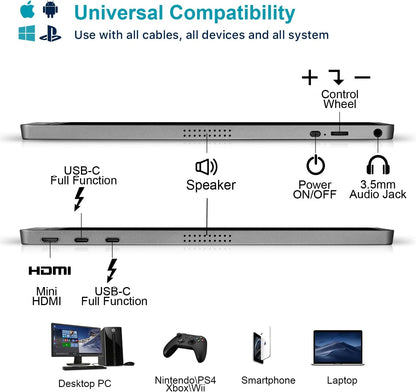 KYY Monitor portátil de 15.6"